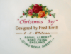 Christmas Joy, from Royal Albert