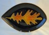 Poole Pottery Aegean Dish, Decorated in Leaf Pattern