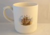 Poole Pottery Decorative Mug Depicting a Sailing Galleon