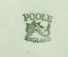 Poole Pottery Map  Plate, Hampshire