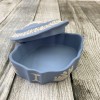 Wedgwood Jasperware (Blue) Trinket Box (Oval) - Cherubs