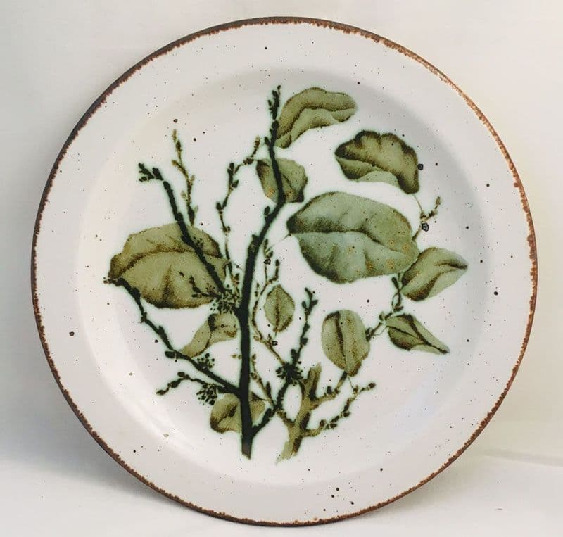 Midwinter Pottery Green Leaves (Stonehenge)