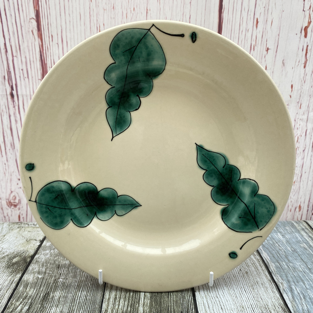Poole Pottery Green Leaves