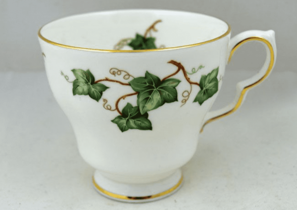 Colclough Ivy Leaf Tea Cups, Pattern Code 8143