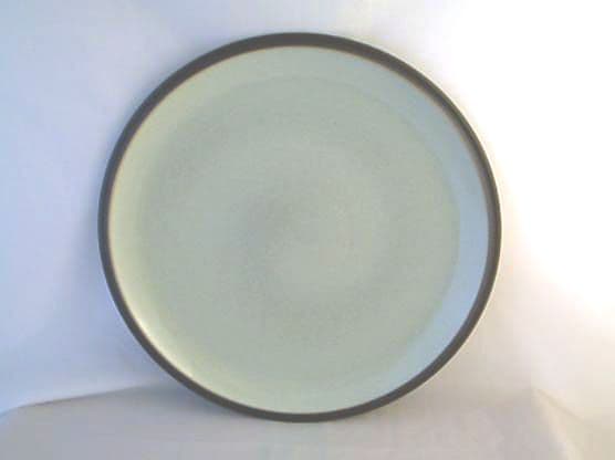 Dby Pottery Energy Dinner Plates (Charcoal/Green)