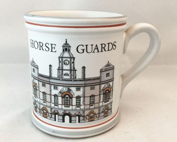 Denby Pottery Mug, Horse Guards
