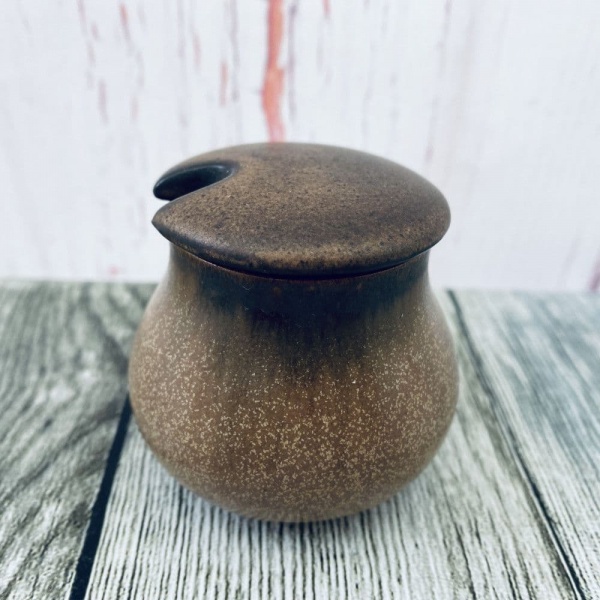 Denby Pottery Romany Lidded Mustard Pot