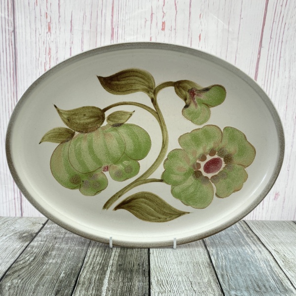 Denby Pottery Troubadour Oval Platter, 14''