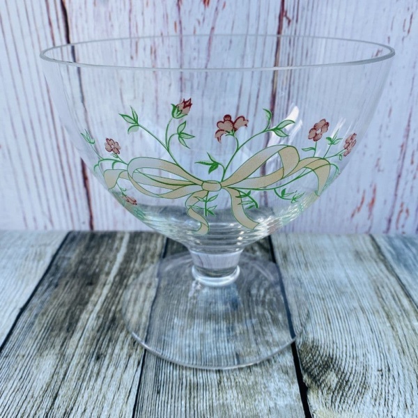 Johnson Brothers (Bros) Eternal Beau Footed Glass Bowl