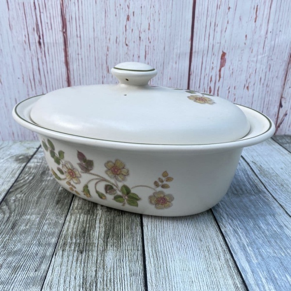 Marks and Spencer Autumn Leaves Lidded Oval Serving Dish