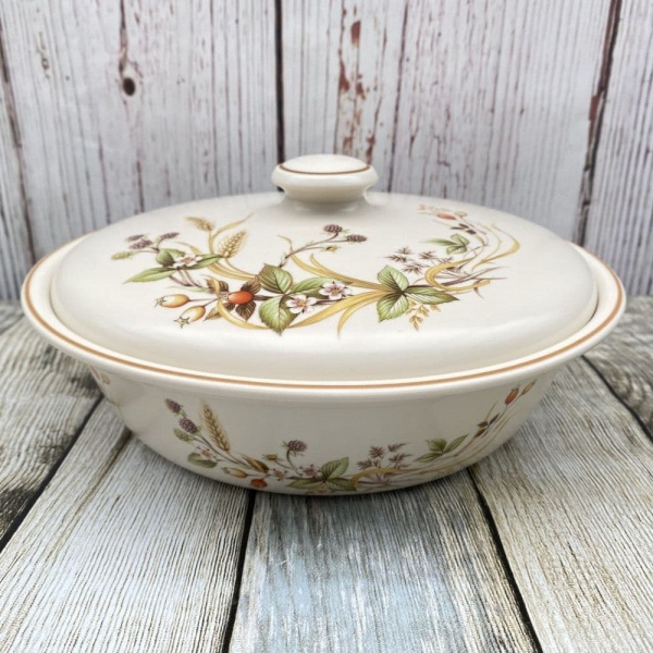 Marks and Spencer Harvest Wide Style Lidded Circular Serving Dish