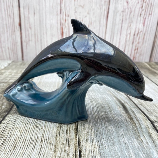 Poole Pottery Blue Dolphin (Small)