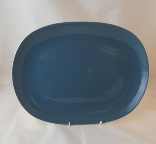Poole Pottery Blue Moon Large Rectangular Serving Platters