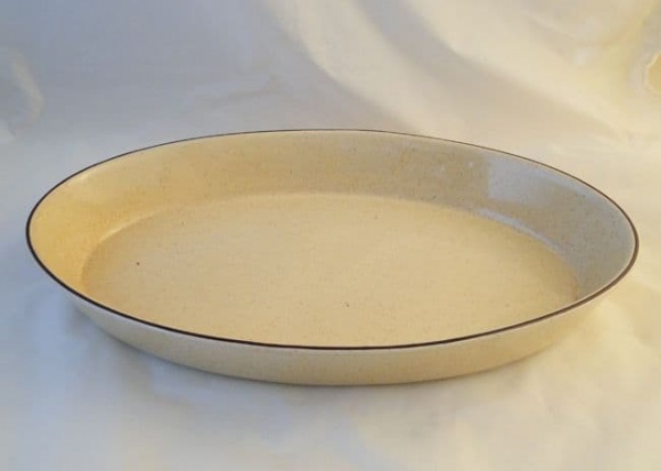 Poole Pottery Broadstone Large Open Oval Serving Dish