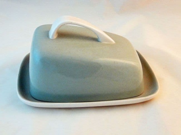 Poole Pottery Celadon Cheese Dishes