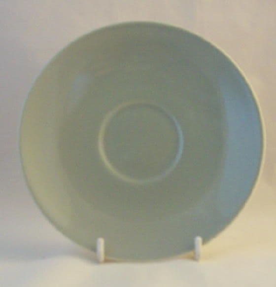Poole Pottery Celadon Saucers for Cups