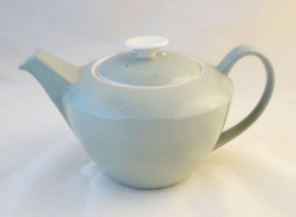 Poole Pottery Celadon Streamline Tea Pots