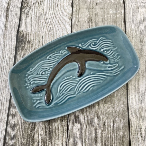 Poole Pottery Dolphin Pin Tray
