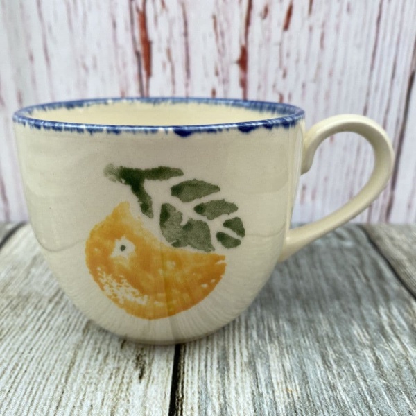 Poole Pottery Dorset Fruit Tea Cup (Orange)