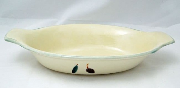 Poole Pottery Fresco (Green) Eared Serving Dishes