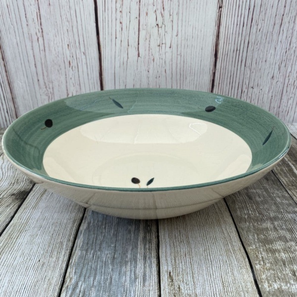 Poole Pottery Fresco (Green) Large Open Serving Bowl