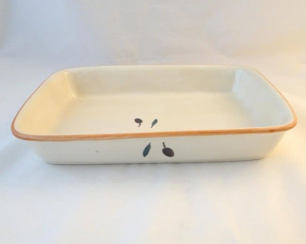 Poole Pottery Fresco (Terracotta) Lasagne Style Serving Dishes