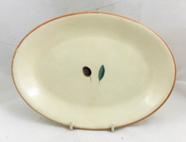Poole Pottery Fresco (Terracotta) Oval Plates