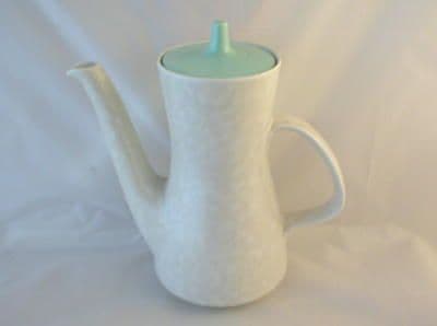 Poole Pottery Ice Green and Seagull Coffee Pot