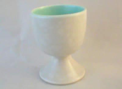 Poole Pottery Ice Green and Seagull Footed Egg Cup