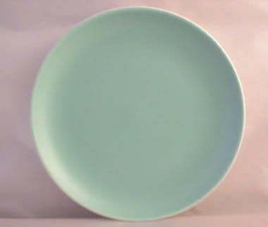 Poole Pottery Ice Green Plates, Six Inch