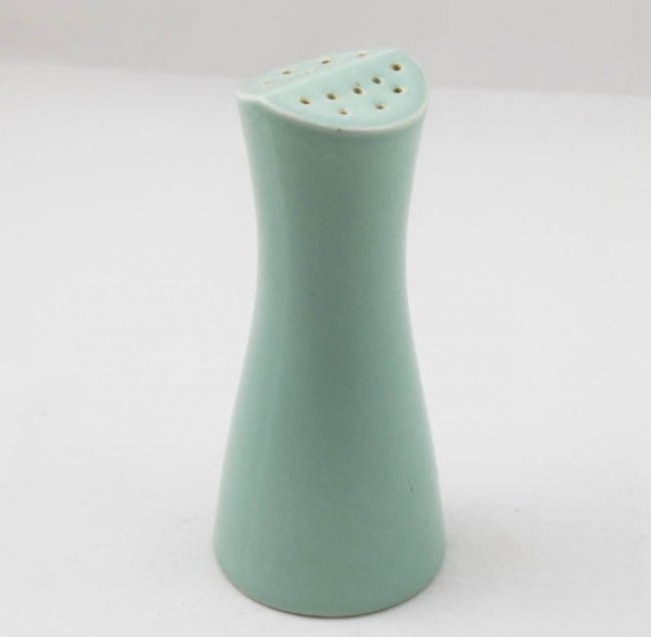 Poole Pottery Ice Green Tall Pepper Pot