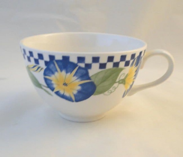 Poole Pottery Morning Glory Large Cups