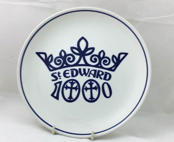 Poole Pottery St Edward Commemorative Plate