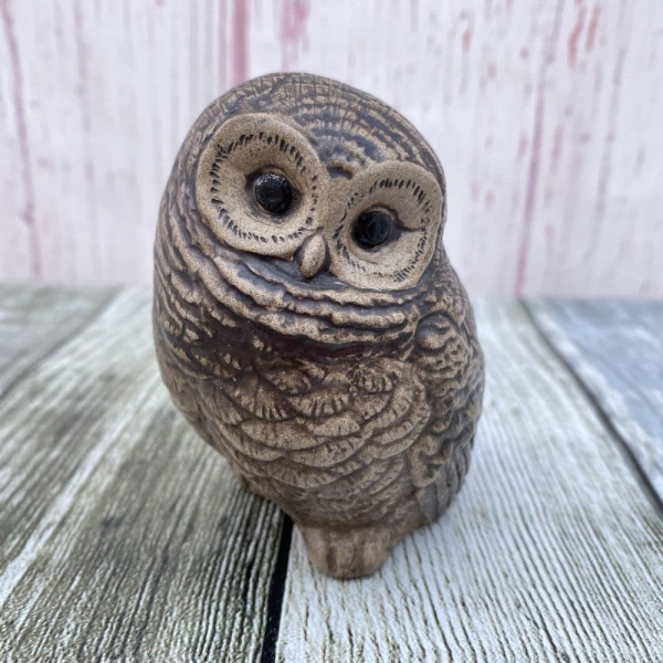 Poole Pottery Stoneware Sculpture Owl Chick