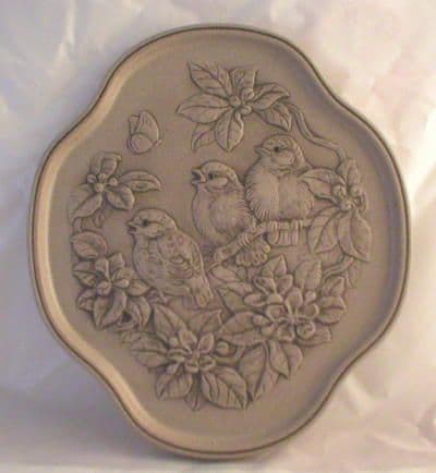Poole Pottery Stoneware Seasons Plate, Spring