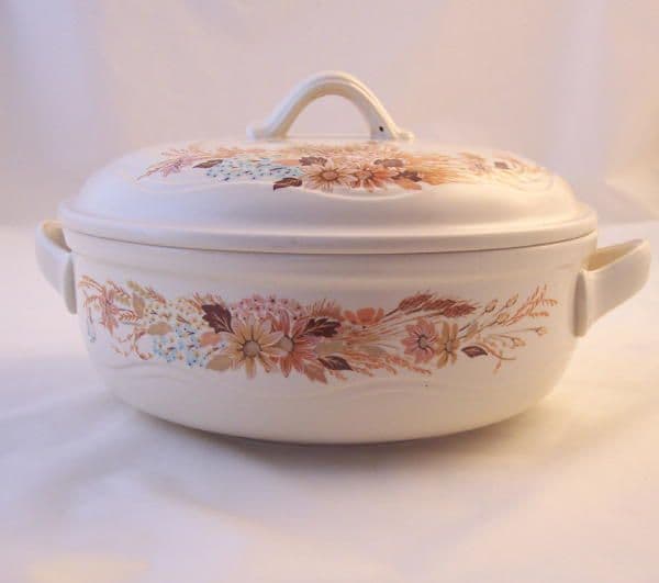 Poole Pottery Summer Glory Lidded Serving Dishes