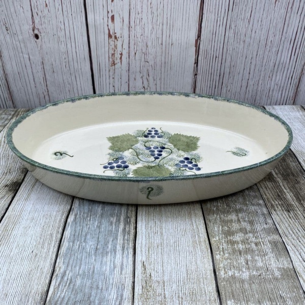 Poole Pottery Vineyard Oval Serving Dish
