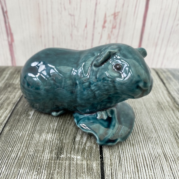 Poole Pottery Blue Guinea Pig