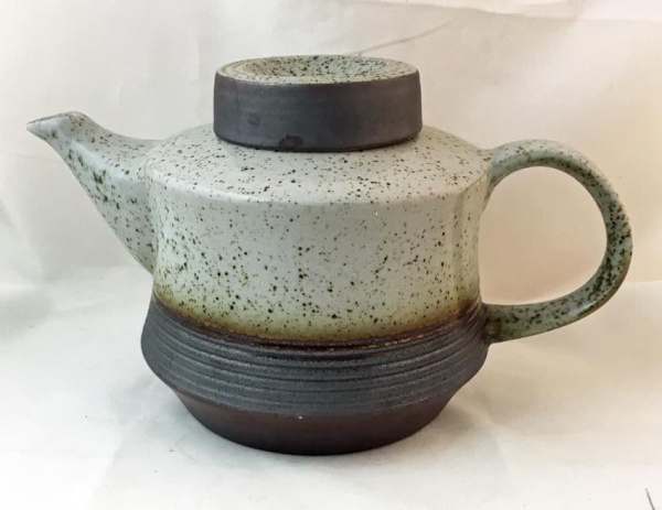 Purbeck Pottery, Portland Pattern, Large Tea Pot