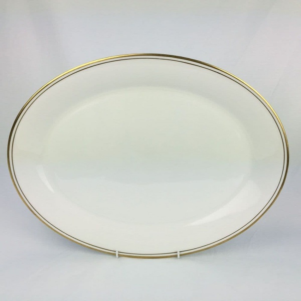 Royal Doulton, Gold Concord (H5049) Oval Platters, Some Wear Marking