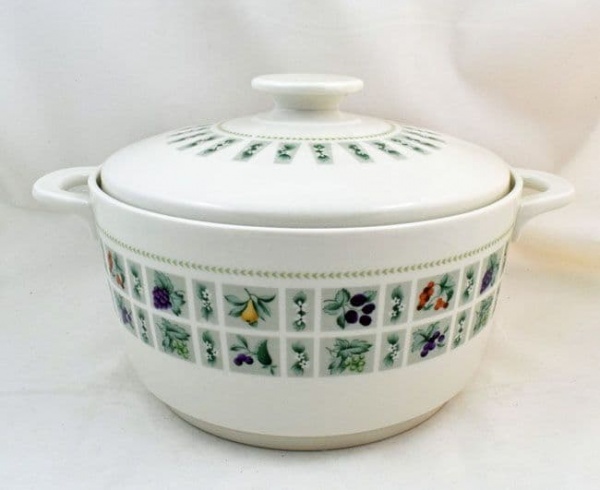 Royal Doulton Tapestry (TC 1024) Lidded, Handled Serving Dishes