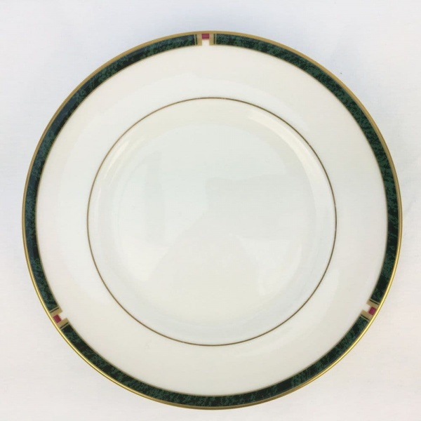 Royal Worcester Carina Tea Plates (Green Trim)