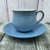 Denby Colonial Blue Coffee Cup
