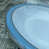Denby Pottery Colonial Blue Rimmed Bowl