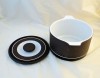 Hornsea Pottery Contrast Large Lug Handled Lidded Serving Dishes