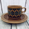 Hornsea Pottery Heirloom Autumn Brown Tea Cup