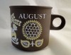 Hornsea Pottery Love Mugs, August