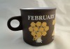 Hornsea Pottery Love Mugs, February