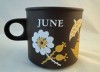 Hornsea Pottery Love Mugs, June