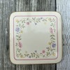 Johnson Brothers (Bros) Summer Chintz Boxed Set of 6 Square Cork Coasters